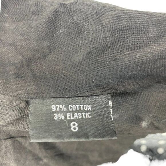 Hearts & Roses London Women's Black White Polka Dot Lined Mini Halter Dress UK 8 - Picture 10 of 12